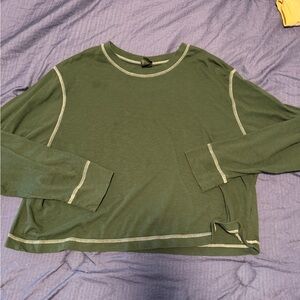 Wild Fable Green Long Sleeve Tee